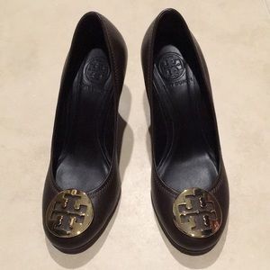 Authentic Tory Burch pump wedges